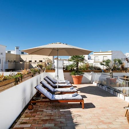 Casa Rosa Villa With Pool In Olhao Centre Eksteriør bilde