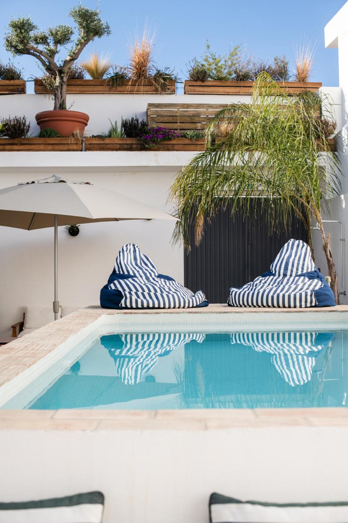 Casa Rosa Villa With Pool In Olhao Centre Eksteriør bilde